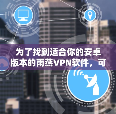 为了找到适合你的安卓版本的雨燕VPN软件,可以按照以下步骤进行