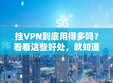 挂VPN到底用得多吗?看看这些好处,就知道该如何选择了