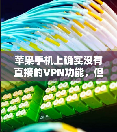 苹果手机上确实没有直接的VPN功能，但你可以通过以下步骤来模拟或使用VPN