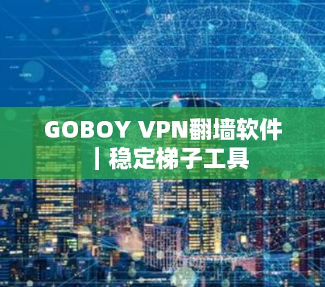 GOBOY VPN翻墙软件|稳定梯子工具