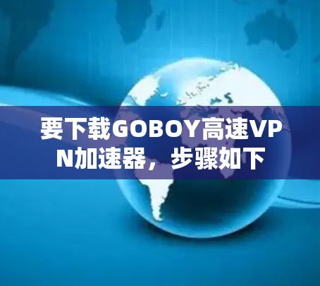要下载GOBOY高速VPN加速器,步骤如下