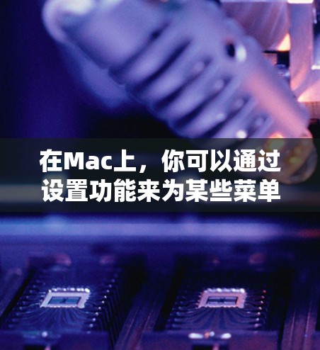 在Mac上,你可以通过设置功能来为某些菜单添加自定义功能,类似于梯子功能。以下是一些方法和步骤,可以帮助你添加自定义功能到Mac上的某些菜单