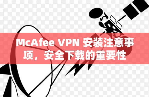 McAfee VPN 安装注意事项,安全下载的重要性