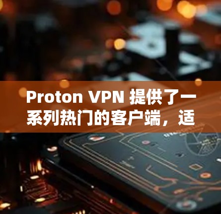 Proton VPN 提供了一系列热门的客户端,适合不同需求的用户。以下是推荐的热门客户端